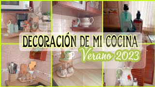 🌿DECORACIÓN DE MI COCINA PARA VERANO 2023🌾#summer2023 #casainfonavit #verano2023