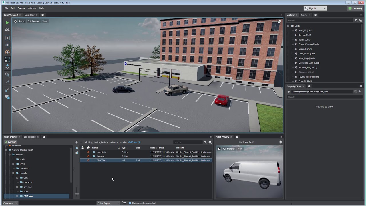 autodesk revit Getting Started in 3ds Max Interactive - Part 4: Import Assets