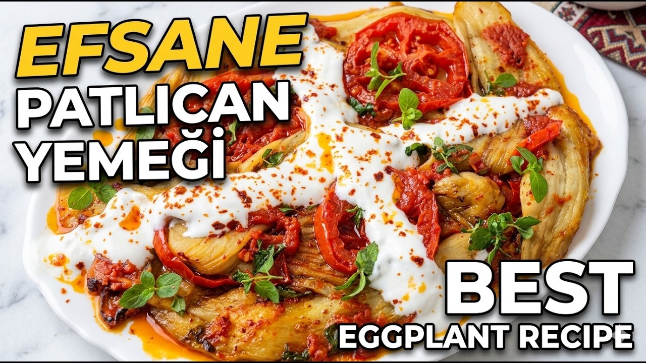 ENFES VE KOLAY AFGAN PATLİCAN YEMEĞİ
