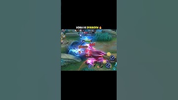New Hero Sora vs Dyrroth 🔥 #mlbb #mlbbcreatorcamp #sora #soramlbb #bome #andrast #gameape
