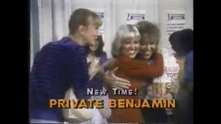 Mr. Merlin & Private Benjamin 1982 CBS Promo