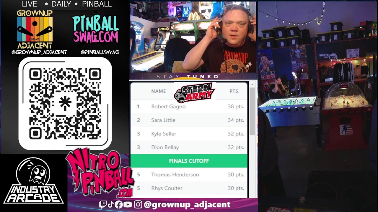 Outer Limits Pinball Tournament - Industry Arcade