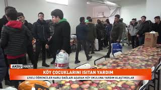 Köy Çocuklarını Isıtan Yardım