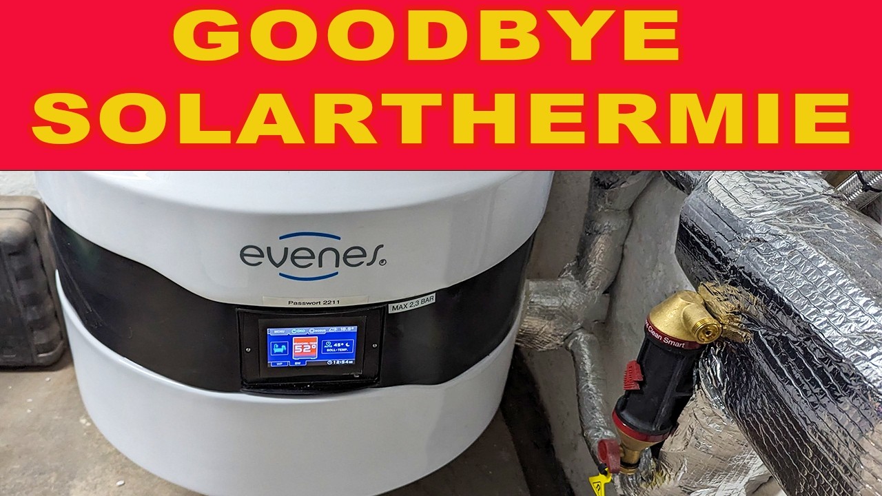 Brauchwasser Wärmepumpe | Solarthermie fliegt raus! Meine LWP für Brauchwasser geht im Betrieb.