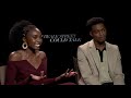 If Beale Street Could Talk: Stephan James & Kiki Layne Official Movie Interview