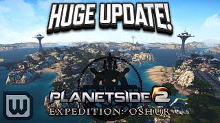 Planetside 2 Oshur Update! | Massive Battles & Water..Combat? Gameplay