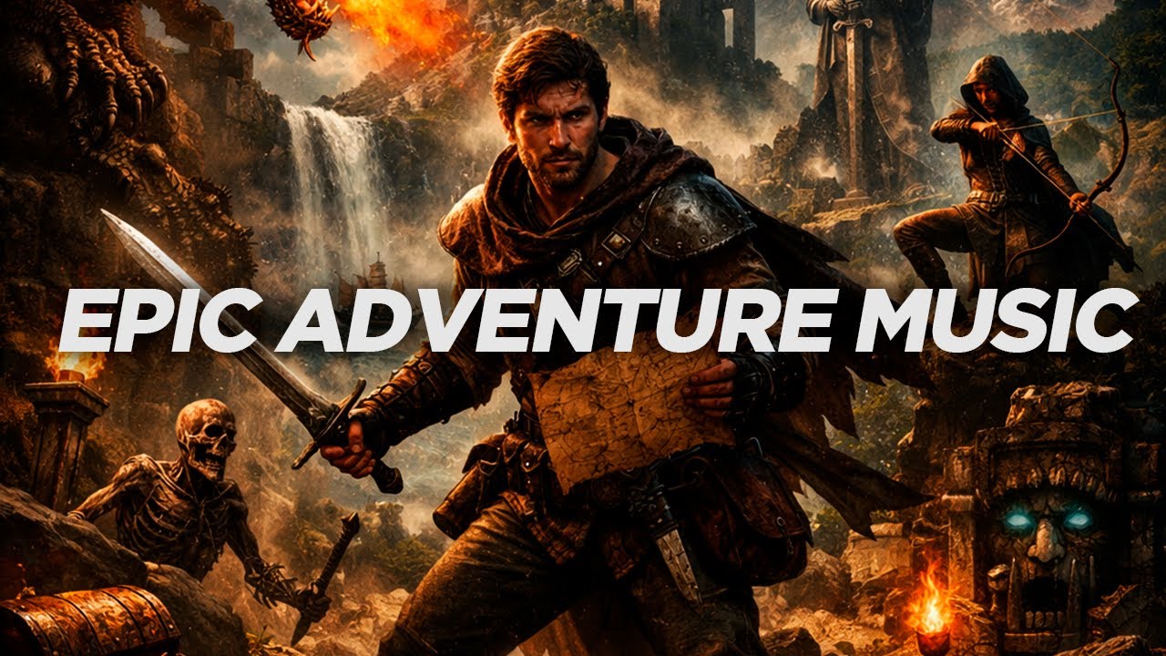 Epic Adventure Background Music (Royalty Free)