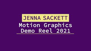 Motion Graphics Demo Reel 2021