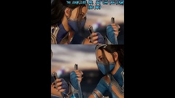 MK1 - All Kitana Mirror Match Dialogues #mortalkombat #shorts