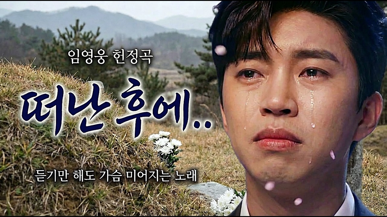 듣는 순간 소름 돋는 영웅시대 눈물바다 만든 화제의 곡 임영웅 헌정곡 떠난 후에 | 듣기만 해도 가슴 미어지는 노래