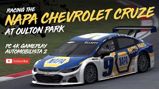 ⭐THIS NAPA CHEVROLET CRUZE IS A HANDFUL / RACEDAY AT OULTON PARK / LIVE BROADCAST / PC 4K GAMEPLAY screenshot 2