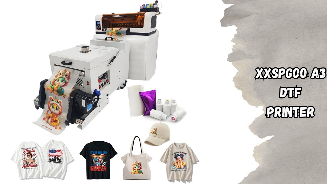 Ultimate Fabric Printing Solution | XXSPGOO A3 DTF Printer | Review