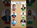 NBA Players as Kids