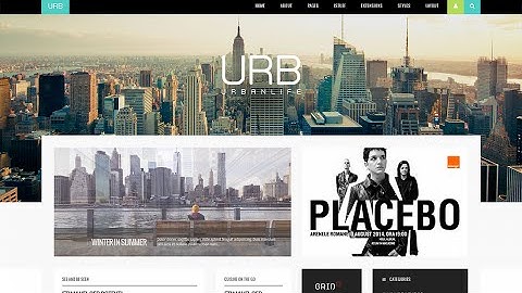Urban Life - Joomla Template Intro Tutorial