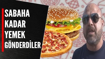 DOLANDIRICILAR YEMEK MANYAĞI YAPTI!