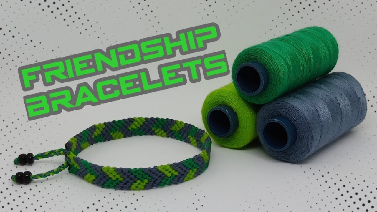 CARA MEMBUAT GELANG DARI BENANG JAHIT #20