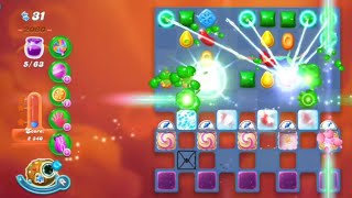 candy crush soda saga chocolate levels #candy #games  screenshot 3
