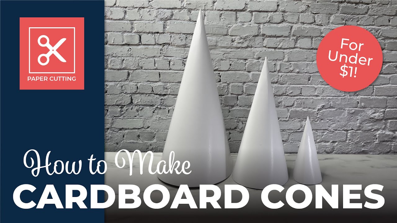 How to Make a Cone Out of Cardboard (for Under 50 Cents!) 