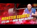 573 LBS FOR HOW MANY REPS?!? | JAMES HOLLINGSHEAD