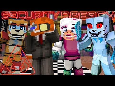 Exploring the SECURITY BREACH location in MCPE!!!