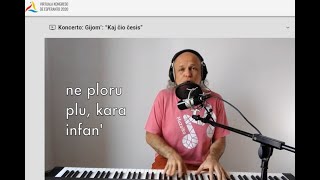 Gjiom Armede – Specimeno de Koncerto