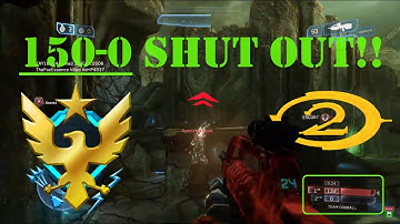Halo MCC H2A 150-0 Oddball Victory! MAX Rank gameplay on Xbox Series X