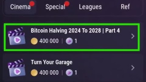 Bitcoin Halving 2024 to 2028 | Part 4 | TapSwap Code | Bitcoin Halving 2024 to 2028 | | Part 4
