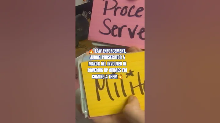 🔥 LAW ENFORCEMENT, JUDGE, PROSECUTOR & MAYOR ALL INVOLVED IN COVERING UP CRIMES FBI COMING 4 THEM💥