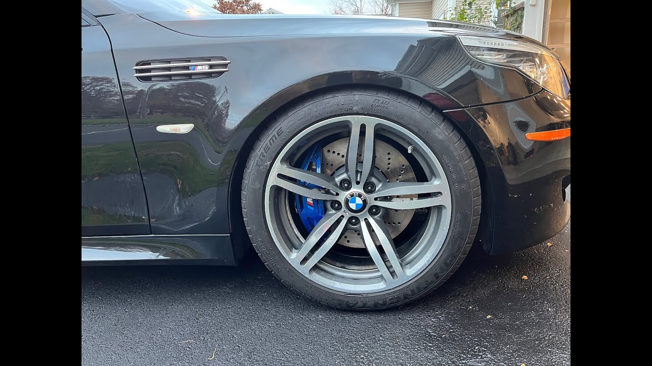 BMW E50 M5 Brake Caliper upgrade YouTube
