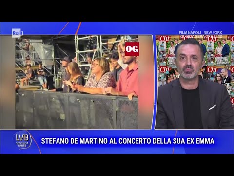 Video Stefano De Martino al concerto di Emma Marrone - La volta buona 17/09/2026
