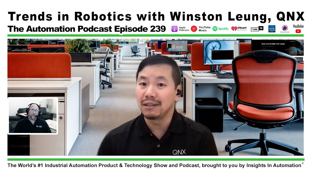 Trends in Robotics with Winston Leung of QNX (Members Only)
