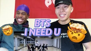 COLLEGE STUDENTS REACT (NON-KPOP FANS) to BTS (방탄소년단) 'I NEED U' Dance Practice