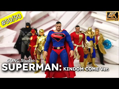 GONG Studio Superman Kingdom Come Pop Mart 1/12 action