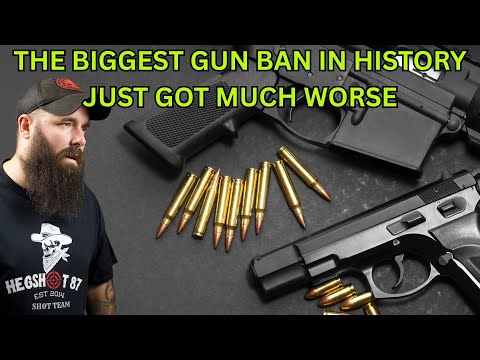 Gun Owners OUTRAGED as the Biggest Gun Ban in History Just Got Much Worse