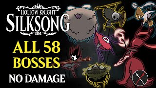 Hollow Knight: Silksong – All 58 Bosses + Mini Bosses NO DAMAGE