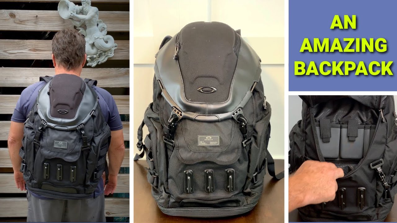 Oakley Men's Kitchen Sink Backpack ~ Unlimited Options with this Backpack -  YouTube