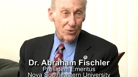 Dr. Abe Fischler discussing Israel with Richard Pe...