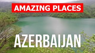 Azerbaijan Country Tour Baku City Caspian Sea Nature Tourism Drone Video 4K Azerbaijan Vlog