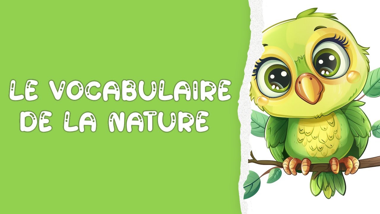 Vocabulaire de la Nature : Identifiez Chaque Élément