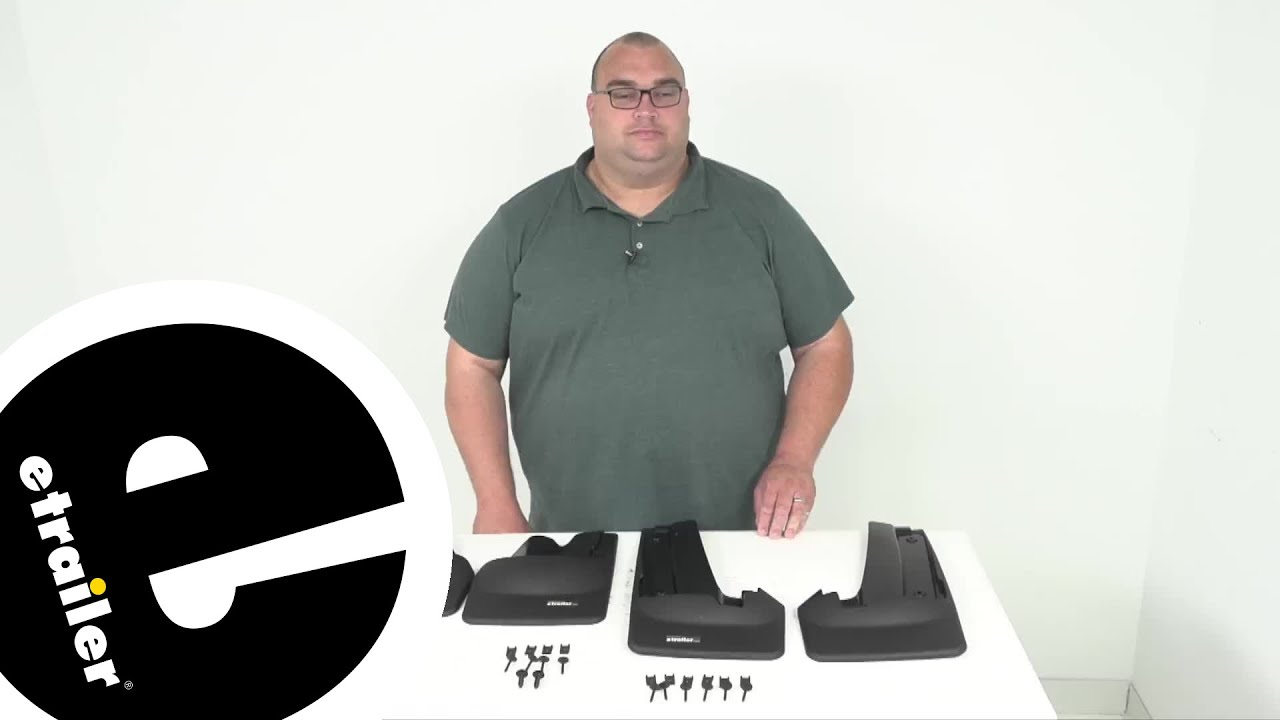 etrailer | In-Depth Review of the WeatherTech Mud Flaps-WT57UR