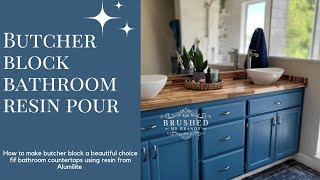 Make Your Own Waterproof Butcher Block Countertops!