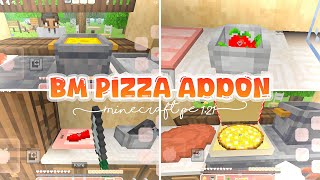 the best pizza addon for Minecraft PE! 🍕😋 how to download BM Pizza Addon ✨🍡🧀 screenshot 4