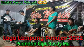 lagu populer 2022 [ Puandan ] Cipt.Rusdy.Mu #gitamusikofficial