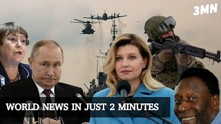 World News in 2 minutes | zelenskyy wife |Putin |UN |China-Israel |China sent fighter jet to Canada