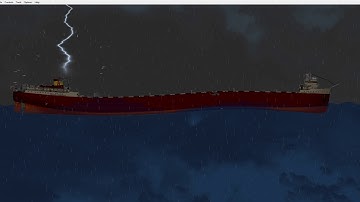 Sinking the Edmund Fitzgerald V3 | Floating Sandbox 1.13 (OUTDATED! NOT ACCURATE!)