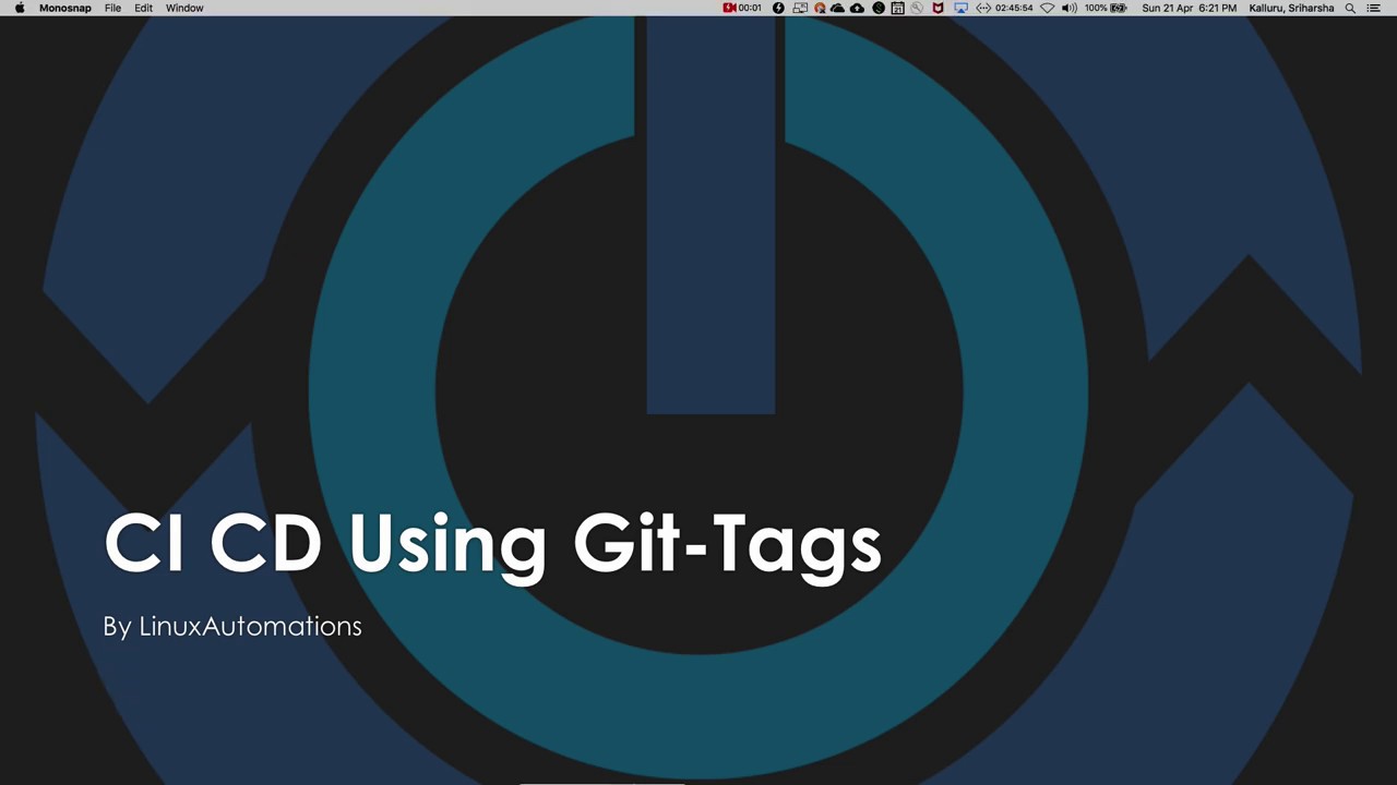 Ci-Cd Using Git-Tags