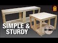 Modular Workbench for Beginners | FREE PLANS