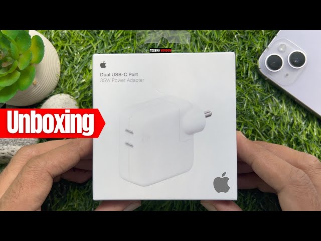 35W Dual USB-C Port Power Adapter UNBOXING!!! - New Apple Chargers