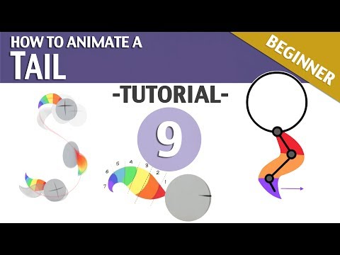 HOW TO ANIMATE A TAIL ▶️▶️▶️ TUTORIAL #09 (Beginner level)