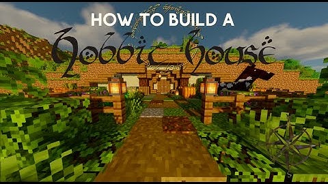 Minecraft // How to build a hobbit house ღ tutorial ღ